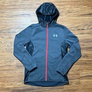 Mens Under Armour Storm Patterned Gray Swacket size Small
